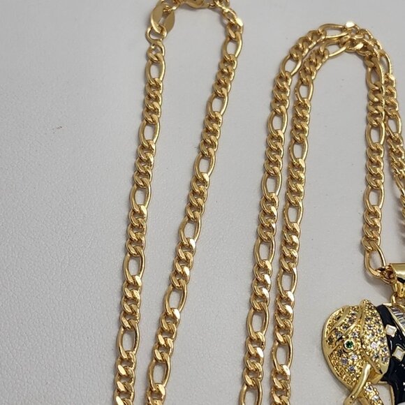 Brand New Black Elephant Necklace - Picture 4 of 4